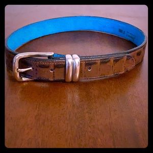 Genuine leather belt